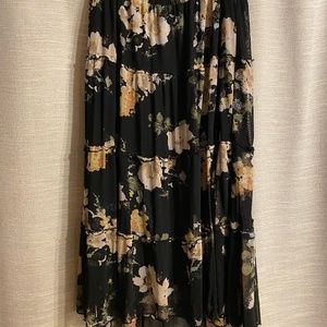 Floral Maxi/MIDI Skirt